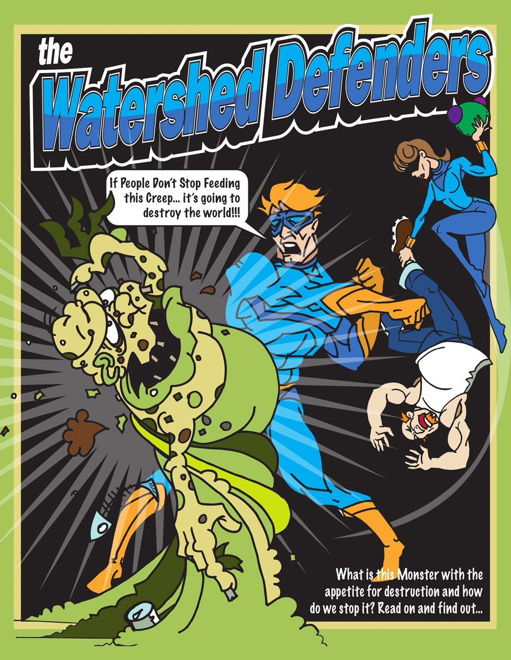 The Watershed Defenders Comic Book
