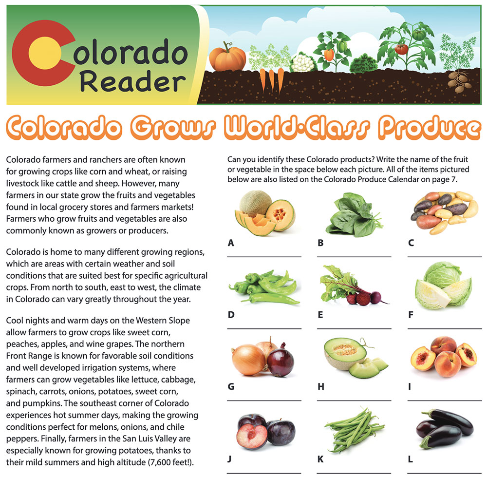 Colorado Grows World-Class Produce
